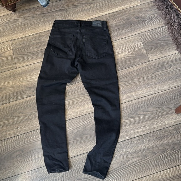 Levi’s 721 high rise skinny Black Jeans system 27 - Picture 3 of 9